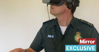 Ambulance crews get virtual-reality training to spot sexual abuse and domestic violence