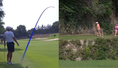 WATCH: Dustin Johnson Makes Birdie After Shank At LIV Golf Andalucia