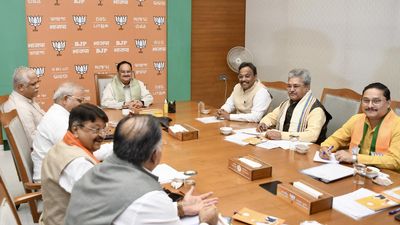 BJP president Nadda holds meeting amid speculation on organisational changes