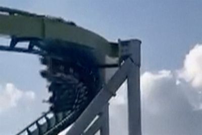 North Carolina amusement park closes ride after discovering crack in support beam