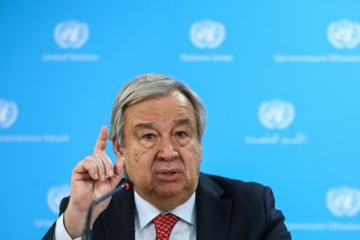 UN chief, in Haiti, says 'not the time to forget' troubled nation