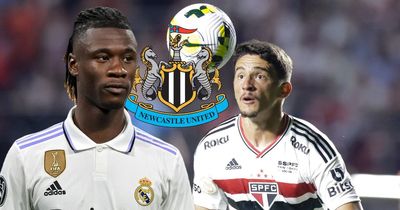 Newcastle could follow Real Madrid's Camavinga suit and save millions with Sao Paulo midfielder