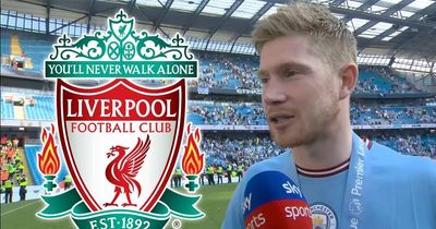 Kevin De Bruyne admitted he was a Liverpool fan and named ex-Reds star he idolised