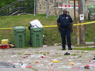 A mass shooting at a Baltimore block party left 2 people dead and 28 others wounded