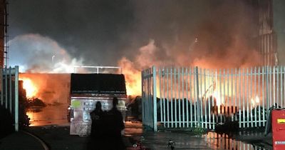 Major fire breaks out at Tyneside industrial estate as investigation launched