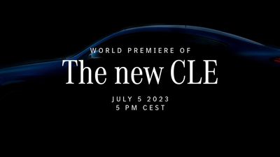 All-New Mercedes-Benz CLE Coupe Teased Ahead Of Official Debut