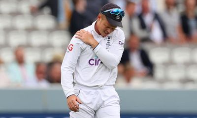 Ollie Pope’s shoulder injury makes him a doubt for third Ashes Test at Headingley