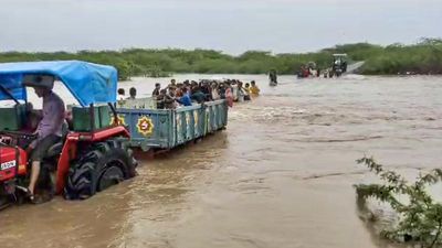 Heavy rains cause flood-like situation in many areas of Gujarat; Dharampur in Valsad gets 234 mm in 24 hours