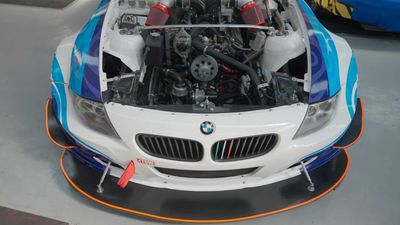 BMW Z4 With A Nascar Engine Was Made To Conquer Hillclimbs