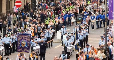 Orange Order marches in Glasgow sees police make four arrests
