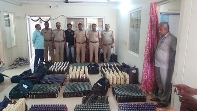 Non-Duty Paid Liquor flows freely into Andhra Pradesh as smugglers evade police