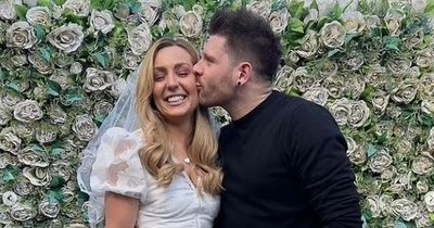 Amy Dowden's sweet message to husband on first wedding anniversary after cancer diagnosis