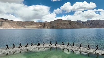 India, China ramp up infra on north bank of Pangong Tso lake