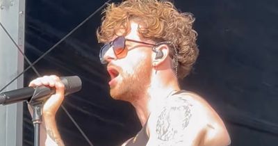 Tom Grennan delights Newcastle Racecourse as he battles sickness to deliver sun drenched set