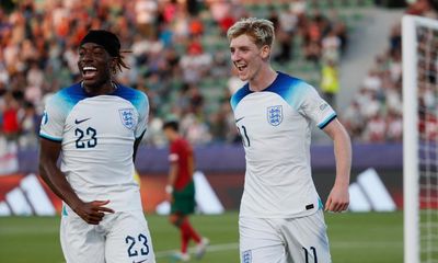 England U21s into semi-finals after Gordon strike sinks Portugal