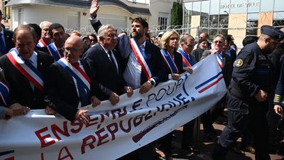 As it happened: Crowds gather at town halls across France in show of solidarity after six nights of riots