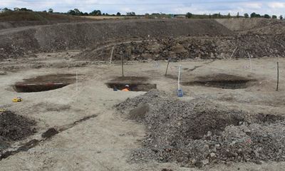 Discovery of up to 25 Mesolithic pits in Bedfordshire astounds archaeologists