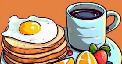 Only those with a high IQ can find 3 differences between breakfast plates in 10 seconds