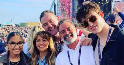 Coronation Street's Daniel Brocklebank snapped with new 'fella' after co-star split as cast out in force at festival