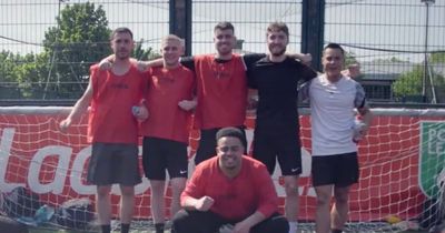 Stockport team represents Manchester in football tournament