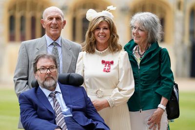 Kate Garraway’s husband Derek Draper admitted to hospital after MBE ceremony