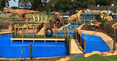 Opening date announced for new Nottingham Jurassic golf course with giant dinosaurs