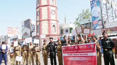 Shops in A.P.’s Vizianagaram urged to use only environment-friendly bags