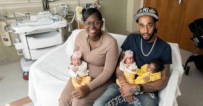 Mum-of-six, 30, unexpectedly has set of triplets after giving birth to twin boys