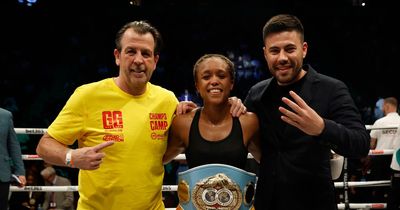 Natasha Jonas eyeing Katie Taylor rematch after becoming two-weight world champion