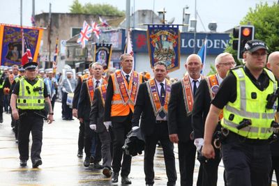 All the loyalist marches in Glasgow over the summer and roads affected