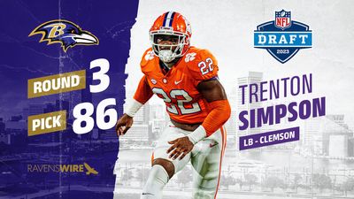 Draft reaction: Baltimore Ravens select LB Trenton Simpson No. 86 overall