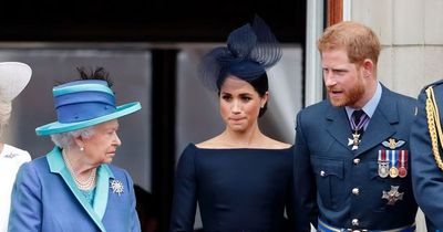 Harry and Meghan show united front as they appear in public after handing back Frogmore Cottage keys