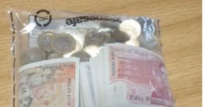Man who threw £2,000 of cash and 30 wraps of drugs into bush after spotting police arrested