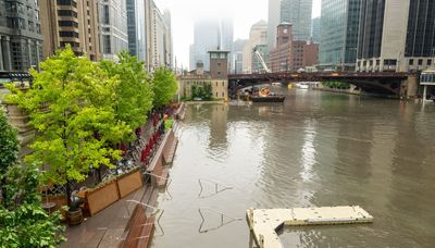 Chicago rain totals from Sunday already past average for month of July, weather service says