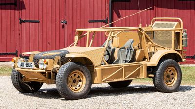 Rare British Military Light Strike Vehicle Dune Buggy Heads To Auction