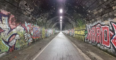 Edinburgh's 200-year-old tunnel that runs for half a kilometre under the city