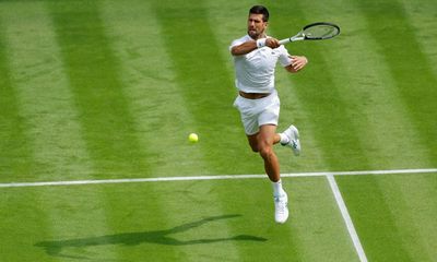 Novak Djokovic sees off Pedro Cachín after rain delay in Wimbledon opener