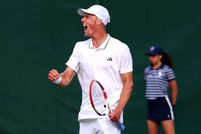 British wild card Jan Choinski marks Wimbledon debut with a win