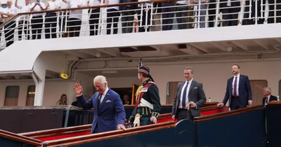 King Charles kicks off week in Edinburgh with a visit to the Royal Yacht Britannia