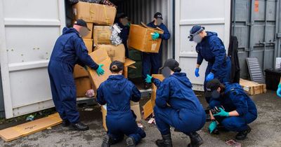 580 tonnes of counterfeit goods seized from Cheetham Hill shipping containers in 'record UK haul' worth £87m