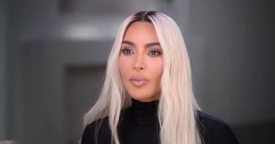 Kim Kardashian suffers wardrobe mishap while showcasing SKIMS lingerie