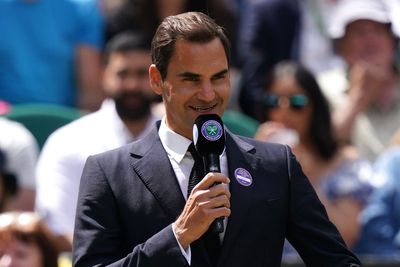 Roger Federer returns to Wimbledon for a celebration on an action-packed day two