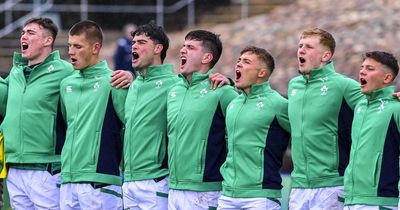 What time and TV channel is Ireland v Fiji on today in the U20 Rugby World Cup?