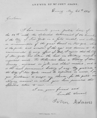 John Adams’ Heartfelt Letter Fetches $40,000 At Auction