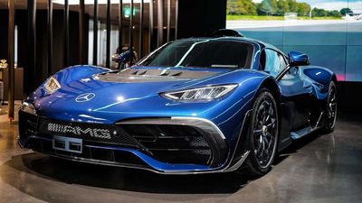 Valtteri Bottas Takes Delivery Of Bluetiful Mercedes-AMG One