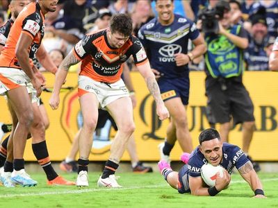 Records fall as Cowboys exact revenge on hapless Tigers