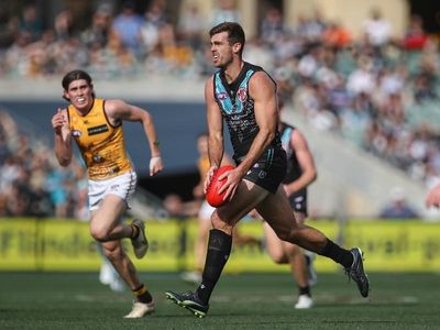 Port Adelaide ruck Lycett sidelined by knee injury