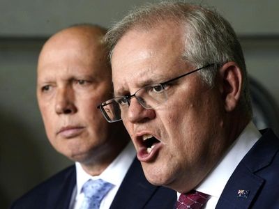 Morrison approved money for Ukraine before advice given