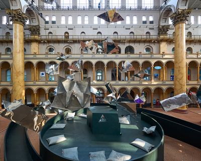 ‘Reflective fractals’ by Suchi Reddy take over the National Building Museum in Washington