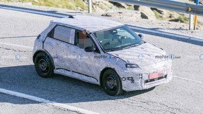 2024 Renault 5 Spied With Production Body For The First Time [UPDATE]